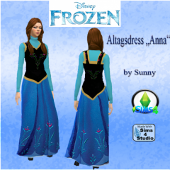 Altagsdress Anna Frozen