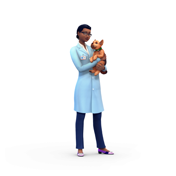 The Sims 4 Cats & Dogs Key Art 5.png